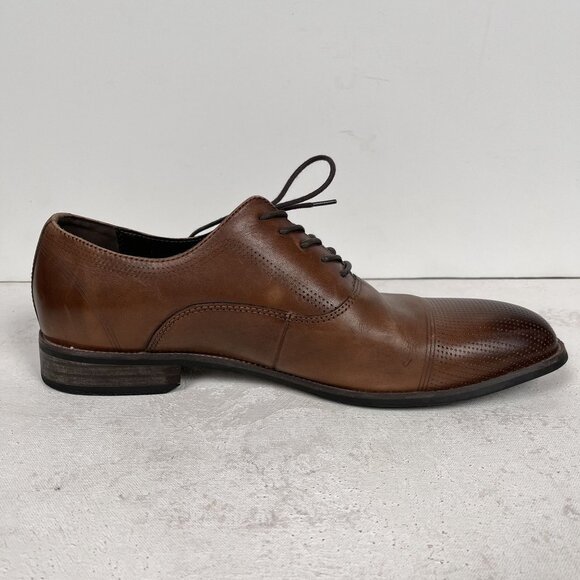 Reaction Kenneth Cole Jean-ial Derby Leather Shoes Size 11